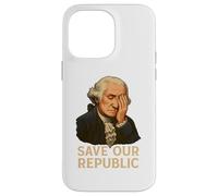 Salva la nostra Repubblica George Washington Facepalm Protest Custodia per iPhone 14 Pro Max