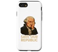 Salva la nostra Repubblica George Washington Facepalm Protest Custodia per iPhone SE (2020) / 7 / 8