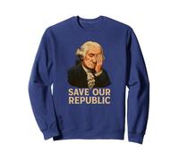 Salva la nostra Repubblica George Washington Facepalm Protest Felpa