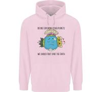 Salva La Terra Cambiamento Climatico Ambiente Felpa