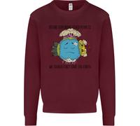 Salva La Terra Cambiamento Climatico Ambiente Felpa Per Bambini