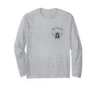Salva Le api Ape Gentile Dimensione Tascabile Ambientale Maglia a Manica