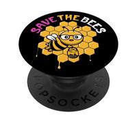 Salva Le Api Giornata Della Terra Cambiamento Climatico PopSockets PopGrip Adesivo