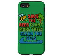 Salva le api Pianta Più Alberi Pulisci i mari Natura Eco Custodia per iPhone SE (2020) / 7/8