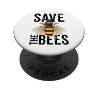 Salva le api, salva il mondo, Giornata della Terra, Ambiente della Terra PopSockets PopGrip Adesivo
