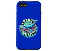 Salva le balene - Arte megattera Custodia per iPhone SE (2020) / 7/8