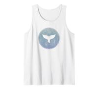 Salva Le Balene Mare Animali Killer Whale Tail Ocean Orca Wave Canotta