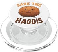 Salva l'umorismo scozzese haggis PopSockets PopGrip per MagSafe