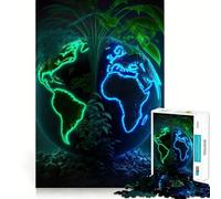 Salva Madre Terra Puzzle da 1000 pezzi per adolescenti Gioco di puzzle per stimolare la mente e creare un'atmosfera rilassante Regalo di Natale di qualità (38x26cm)