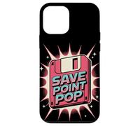 Salva Point Diskette Cultura Pop Retro Videogioco Custodia per iPhone 12 mini