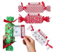 Salvadanai Natalizi Per Contanti, Contenitore Da Feste A Forma Di Caramella, Portamonete Di Natale Per Contanti, Per Halloween Pasqua San Bambini Adulti Compleanno Feste