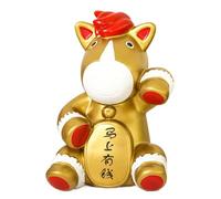 Salvadanaio A Forma Di Cavallo - Barattolo Con Animale Portafortuna Per Risparmiare, Contenitore Per Maialino | Accessorio Per La Decorazione Della Casa, Per Camera Da , Comodino, Dormitorio, App