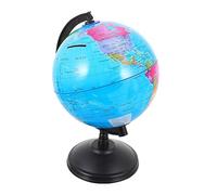 Salvadanaio a Forma di Globo in Pvc, Decorazione da Scrivania | Camera da Letto e Ufficio, Stile Creativo, per Ragazzo Ragazza e Ragazzi, per Monete e Risparmio Quotidiano Stile Casuale