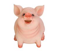 Salvadanaio a forma di maiale carino salvadanaio a forma di moneta in resina, salvadanaio per banconote, decorazione per la casa, per bambini, ragazzi e ragazze (S)