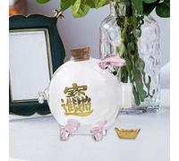 Salvadanaio a Forma di Porcellino Contenitore per Risparmi Scatola per Monete