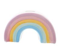 Salvadanaio arcobaleno for bambini piccoli, giocattoli, salvadanaio, cartone animato, forma di ceramica for