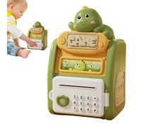 Salvadanaio ATM | Elettronico Automatico a Codice,Salvadanaio ATM Sicuro Giocattolo Per Monete | per Casa Camera dei Giochi e come Regalo Compleanno Natale