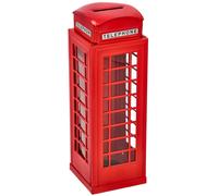 Salvadanaio Cabina Telefonica Britannica Rossa