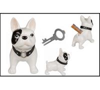 Salvadanaio Cane Bulldog Ceramica Salvadanaio + Lucchetto 21x19,7cm
