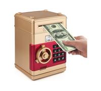 Salvadanaio Cassaforte Elettronico per Monete Soldi di Carta Atm Per Bambini