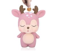 Salvadanaio Cervo Salvadanaio Ragazza Bambino, Salvadanaio Cervo Rosa Salvadanaio a Forma di Cervo Salvadanaio Cartone Animato Salvadanaio Bambino Barattolo Salvadanaio Salvadanaio per Natale e