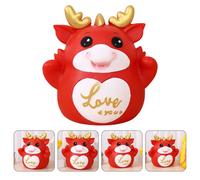 Salvadanaio del drago Figurina del drago di Capodanno Banca delle monete