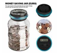 Salvadanaio Digitale Risparmio di Denaro Box Coin Conta Monete conteggio EURO
