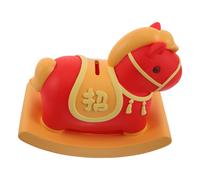 Salvadanaio Dondolo Per Monete Cavallo Animale Banche Di Denaro Capodanno