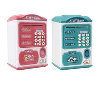Salvadanaio Elettrico Bambini Password Impronta Digitale Conta Monete Contanti