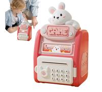 Salvadanaio Elettronico Bambini - Elettronico Automatico a Codice - Giocattolo Macchina Bancomat Digitale Per Monete,per Casa Camera dei Giochi e come Regalo Compleanno Natale
