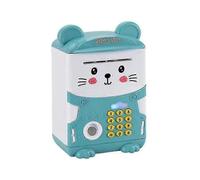 Salvadanaio elettronico, banca di risparmio con password bancomat per bambini, simula la carta a scorrimento