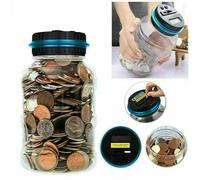 Salvadanaio Elettronico Conta Monete Contamonete Contatore Automatico Display
