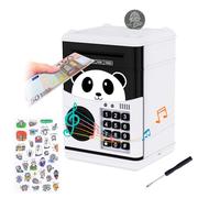 Salvadanaio Elettronico per Bambini - Salvadanaio Digitale con Password - Ampio Salvadanaio Elettrico per Monete e Banconote - Grande Mini Bancomat Automatico