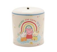 Salvadanaio In Ceramica Peppa Pig 9x8cm Regalo Per Bambini