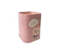 Salvadanaio in Lata per Bambini Animaletti. Salvadanai Originali in Lata con Coperchio. Salvadanaio in Lata Economico che Può Essere Utilizzato anche come Barattolo per Matite. (Coniglio)