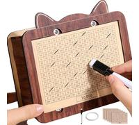 Salvadanaio in legno, salvadanaio, per pianificare il budget, con bancone, design durevole, strumento per insegnare a bambini, adolescenti, adulti, responsabilità finanziaria