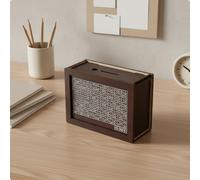 Salvadanaio in Legno Stile Vintage Scatola Risparmi a Cornice Idea Regalo
