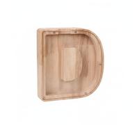 Salvadanaio in Legno Trasparente Idea Regalo per Scaffale, Adulti