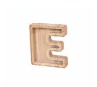 Salvadanaio in Legno Trasparente Idea Regalo per Scrivania, Cameretta, Bambini