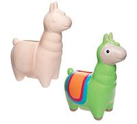 Salvadanaio Lama da Personalizzare Baker Ross (confezione da 2)- Creativi articoli natalizi e artigianali per bambini da realizzare e decorare.