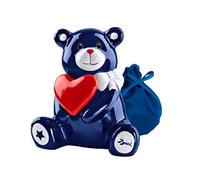Salvadanaio Orso Blu in Ceramica 50gr Perugina Baci Limited Edition Amore Love