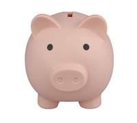Salvadanaio per bambini - ulapithi - Conta i soldi a forma di maiale in barattolo - Rosa - Unisex - 3 anni+