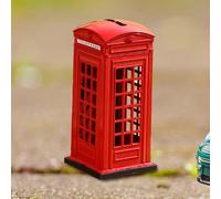 Salvadanaio per cabina telefonica, regalo di compleanno per salvadanaio,