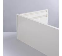 Salvadanaio per tenda singola, decorativo, da soffitto, per finestre, 3,5 m, facile da installare, senza binari