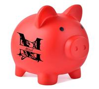 Salvadanaio Personalizzato per Bambini, Nome Personalizzabile, Salvadanaio Infrangibile, Salvadanaio con Nome per Bambini, Pratico Regalo di Compleanno, Regalo di Natale Capodanno, Regalo per Bambini