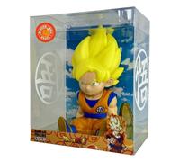 Plastoy Son Goku Super Saiyan Dragon Ball Piggy Bank 18 Cm Giallo