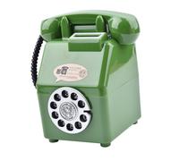 Salvadanaio retrò per telefono, vaso per risparmio di denaro, decorazione da
