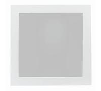 Salvadanaio salvadanaio 3D con cornice frontale trasparente maialino salvadanaio (bianco)