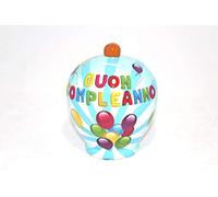 SALVADANAIO terracotta "BUON COMPLEANNO" N° 54 cod. 7226