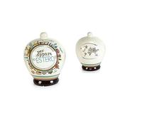 SALVADANAIO terracotta "PER SCAPPARE ALL'ESTERO" N° 30 cod. 7226